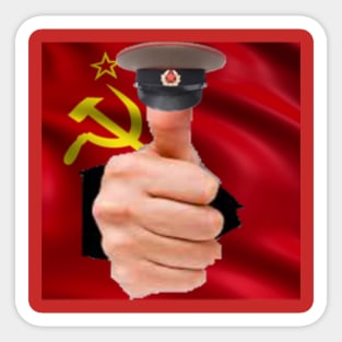 Soviet thumb Sticker